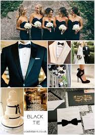 26 Trendy Wedding Themes Classy Black Tie Black And White Wedding Theme Black Wedding Themes White Wedding Theme