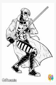X men x men cyclops attack coloring page superhero color. Gambit Png Image X Men Card Thrower Png Image Transparent Png Free Download On Seekpng