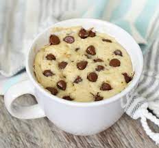 Best Ever Easy Vanilla Mug Cake Recipe With Chocolate Chips Recipe Vanilla Mug Cakes Chocolate Chip Mug Cake Mug Cake Microwave
