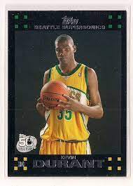 Au $1,972.89 previous price au $1,972.89 + shipping. 2007 08 Topps Kevin Durant Rookie Card 112
