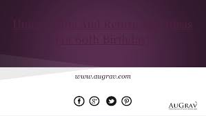 Her friends dropped a tote off on her porch with a card that read: Unique Gifts And Return Gift Ideas For 60th Birthday