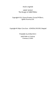 Check spelling or type a new query. Sivi Vuk Bekstvo Adolfa Hitlera Pdf Pdf Txt