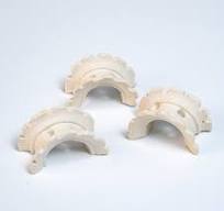 25mm 50mm Random Packing RTO Ceramic Intalox Saddle Ring