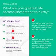What motivates you to get your job done? Enhancv On Twitter Resumetips Day 3 Most Proud Of Section Resume Career