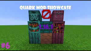 Welcome to another episode of the minecraft showcase series, where we'll be taking a look quark, a minecraft 1.10.2 and 1.11.2 mod by vazkii. Quark Mod Showcase 9 1 16 Update 1 16 1 Youtube