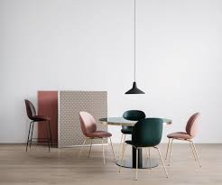 Beetle Counter Chair Seat Upholstered Dark Pink Shell Black Base Kvadrat Steelcut 2 655 Pg4 Gamfr Blue Chairs Living Room Chair Swivel Chair Living Room