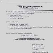 Contoh Surat Lamaran Kerja Di Pabrik Kelapa Sawit Surat Kelapa Gerak