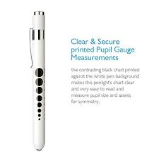 Opoway Nurse Penlight Medical White Led Pen Light With Pupil
