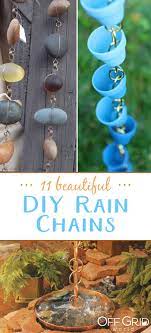 11 Beautiful Diy Rain Chain Ideas Rain Chain Diy Rain Chain Garden Art Diy