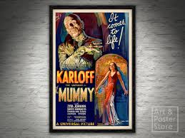 Maybe you would like to learn more about one of these? Second Life Marketplace The Mummy Boris Karloff Vintage Horror Movie Poster Plain Mesh Frame With 6 Texture Options