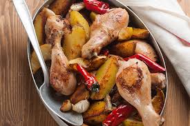 Il peso può variare di ca.20 grammi. Ricetta Cosce Di Pollo Con Peperoni E Patate Il Blog Di Tescoma Italia