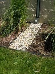 Aquaguard offers gutter downspout extensions and more in atlanta! Landscape Edging Bing Images Landscape Drainage Landscaping With Rocks Backyard Landscaping