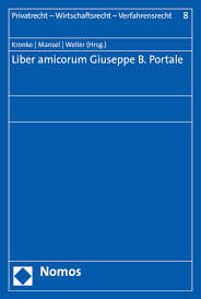 Liber Amicorum Giuseppe B Portale Ebook 2019 978 3 8487 6265 1 Volume 2019 Issue Nomos Elibrary