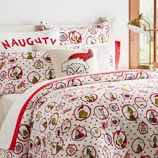 The Grinch Flannel Duvet Cover Christmas Bedding Flannel Duvet Cover Christmas Room Decor
