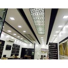 Although expensive and difficult to maintain, glass is another popular material used in ceilings. Plaster Of Paris Ceiling Decorative Glass False Ceiling Rs 150 Square Feet Id 21466077491