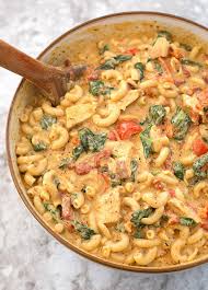 This creamy garlic parmesan shrimp pasta is one that i've loved since i was a child. Instant Pot Creamy Garlic Tuscan Chicken Pasta Simply Happy Foodie