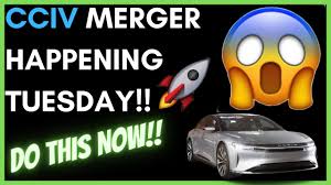 Cciv) and lucid motors to confirm their spac merger, but that is not stopping cciv stock from rocketing higher today. Dq11q6moqnya2m