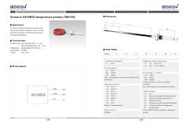 Ds18b20 3 of 22 bus is virtually unlimited. Screw In Ds18b20 Temperature Probes Tm4105 Dalian Bocon Science Technology Co Ltd Pdf Catalogs Technical Documentation Brochure