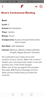 Here S A Custom Spell I Made For An Eldritch Knight Npc Who Has Had One Too Many Betrayals Dndhomebrew