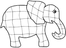 Adults are starting to embrace their inner child by breaking out the crayons. Easy Elmer The Elephant Coloring Page Free Printable Coloring Pages For Kids