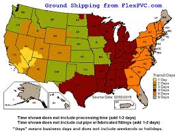 Shipping Faq From Flexpvc Com And Pvc Fittings Shipping