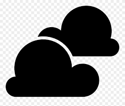 Svg Library Library Two Black Stormy Symbol Nubes Negras Dibujo Clipart 203394 Pinclipart