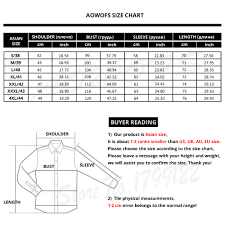 Dress Shirt Mens Size Chart Rldm