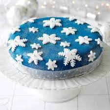 Best easy christmas cakes from lancashire food quick and easy mincemeat christmas cake. Christmas Cake Decoration Snowflake Sensation Recipe Christmas Cake Decorations Christmas Cake Recipes Xmas Cake