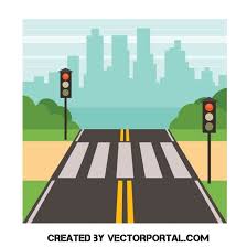 Pedestrian Crossing Free Vector Traffic Light Pedestrian Crossing Transportation Preschool Activities