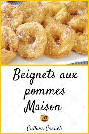 Beignets Aux Pommes Maison La Recette Facile Beignet Aux Pommes Recettes De Cuisine Recette Gastronomique