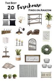 The Best Farmhouse Finds On Amazon Farmhouse Chic Decor Farmhouse Decor Living Room Farm House Living Room