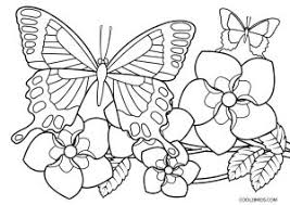 These alphabet coloring sheets will help little ones identify uppercase and lowercase versions of each letter. Printable Butterfly Coloring Pages For Kids