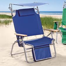 Big And Tall Extra Large Beach Chair With Sunshade Cool Large Beach Chair Beach Chairs Patio Benches