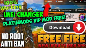 Focusing on quality and trust we have spend much time to. Free Fire Premium Mod Menu Platinmods No Ban Imei Changer Youtube