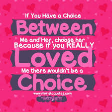 Happy 21st Birthday Cake Images For Her If You Have A Choice Between Me And Her Choose Her Because If You Really Loved Me There Wouldn T Be A Choice Choices Quotes Choose Quotes Other Woman Quotes
