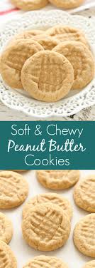 These Soft Peanut Butter Cookies Are Easy To Make Full Of Peanut Butter Flavor A Peanut Butter Recipes Chewy Peanut Butter Cookies Soft Peanut Butter Cookies
