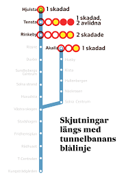 Polisdramat tunna blå linjen har hyllats redan före premiären i svt. Skjutningar I Stockholm Har Ar Alla 65 Skottlossningar Svd
