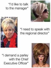 Speak To The Manager Haircut Image Gallery List View Karen Memes Funny Photos Stupid Memes