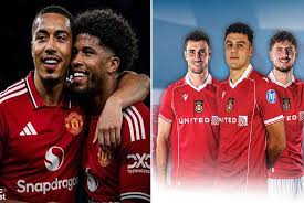 man utd đấu với wrexham 아이콘