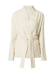 (ron galella, ltd./ron galella collection via getty images). Joseph Janard Dft X Lara Krude Blazer Aus Baumwoll Leinen Elasthan Mix Mit Taillengurtel Zum Binden In Grau Schwarz Online Kaufen 9839522 P C Online Shop
