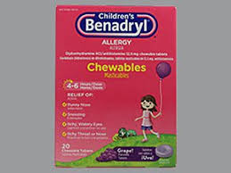Childrens Benadryl Allergy Oral Uses Side Effects