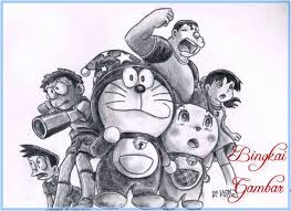 Kumpulan gambar mewarnai doraemon terbaru putih bersih putih bersih. 88 Gambar Hitam Putih Doraemon Gambar Pixabay