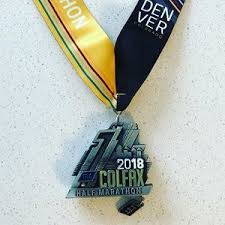 Colfax Half Marathon 2018 Marathon Medal Medals Race Medal
