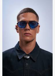 Robert Leopard Blue Erkek Güneş Gözlüğü