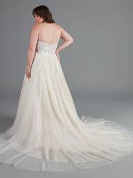 Milan Glitter Wedding Gown with Train