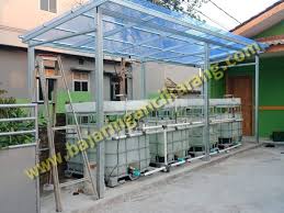 Harga atap dengan kanopi baja ringan terbilang murah. Kanopi Baja Ringan Atap Solartuff Transparan Di Cikarang Baru Baja Ringan Cikarang