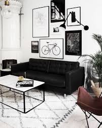 We did not find results for: 10 Black Sofas For A Dramatic Look Black Sofa Living Room White Living Room Decor Black And White Living Room