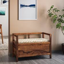 Get storage and an extra place to sit when you build this diy corner bench with cubbies. Benches Buy Wooden Benches Bench Designs Online Urban Ladder