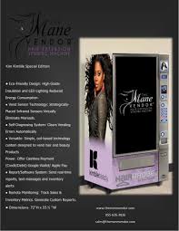 This category presents water vending machine, bottled vending machine, from china vending machine suppliers to global. Kim Kimble On Twitter My Kim Kimble Special Edition Hair Extension Vending Machine Vends High End Premium Human Hair As Seen On Lahair Https T Co Qxclr6ptt8