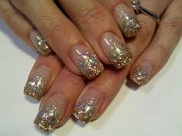 Add supernail clear acrylic powder to each, using a ratio of 60% powder to 40% glitter. Acrylic Nails Sparkle Ombre New Expression Nails